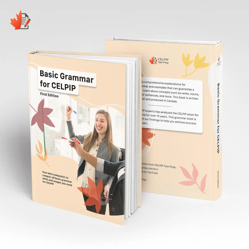 Basic Grammar for CELPIP — cover