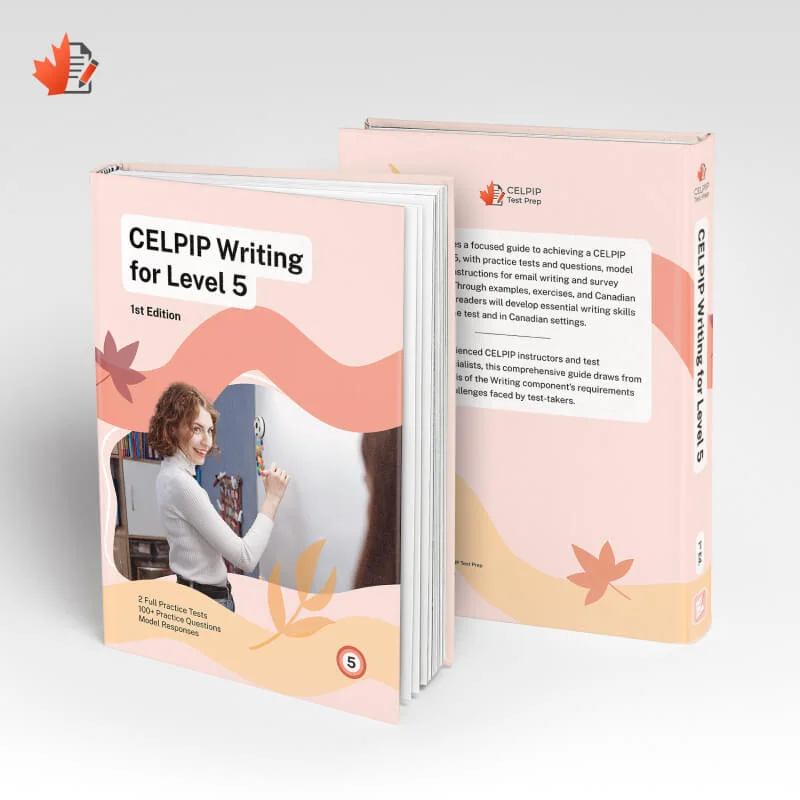 CELPIP Writing for Level 5 — cover