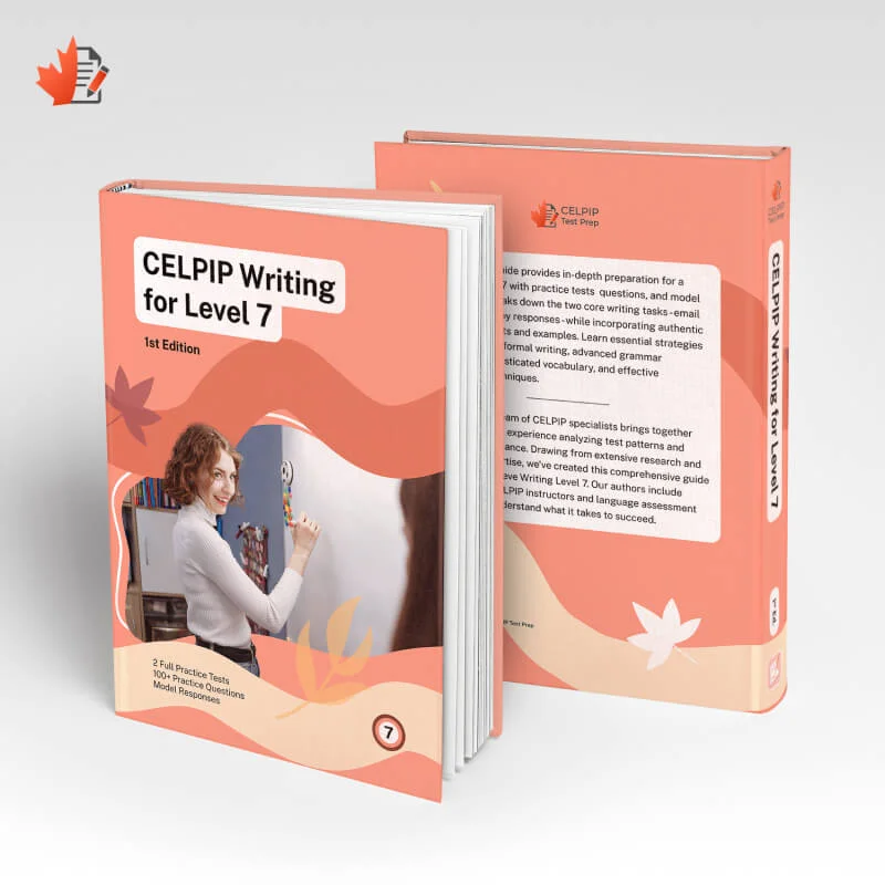 CELPIP Writing for Level 7 — cover