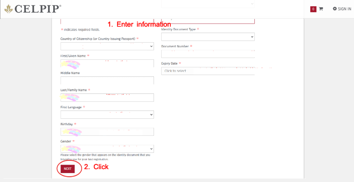 CELPIP Registration Guide